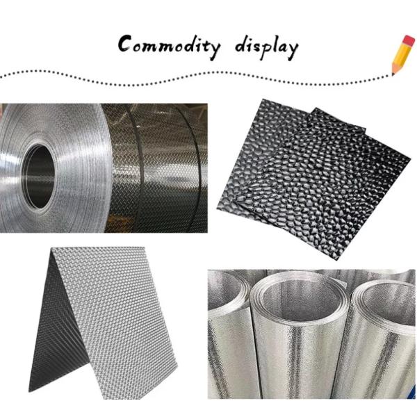 H24 H12 H32 Checkered Aluminum Plate 5052 Embossed Aluminum Sheet