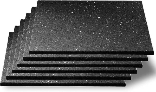 Durable Running Specialty Rubber Sole Sports Floor Tiles in Black/Red/Green/Blue/Yellow/White/Grey for Intensity Running