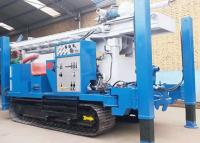 350 mètres de perçage pneumatique Rig Positive Circulation Steel Crawler ont monté