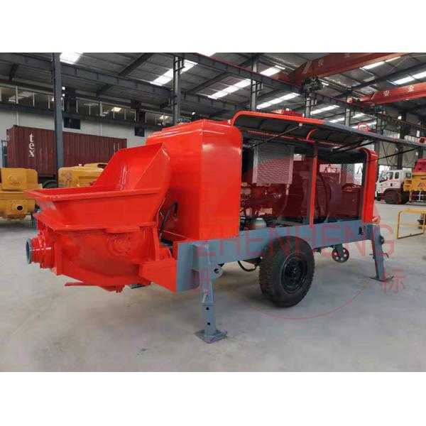 Flexible Electric Concrete Pump High Performance For Bridge Construction