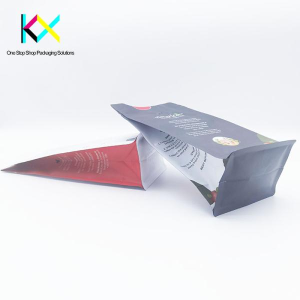Customized VMPET Packaging Bags Digital Printed Food Pouched With Zipper