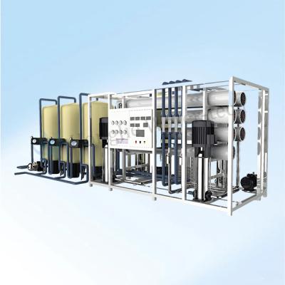 FRP Industrial Comercial Reverse Osmosis Water Treatment Plant Customizable