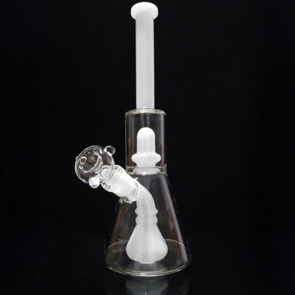 Heady Unique Scientific Glass Bong With 18mm Bowl Perc Glass Water Pipe