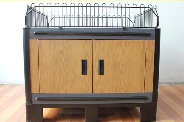 1130MM 700MM Convenience Store Supermarket Checkout Counter Reception Desk With Counter