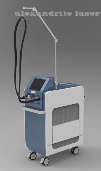 Permanent ND YAG Alexandrite Laser Machines 755nm Long Pulse For Women