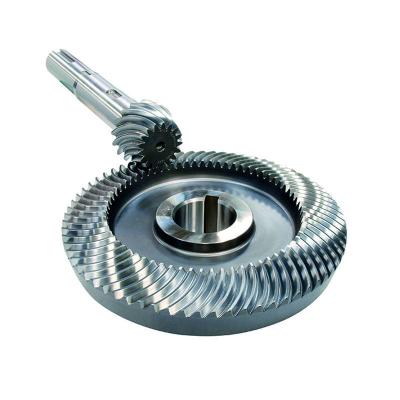 Durable Large Diameter Spiral Bevel Gears For Vertical Cement Mill