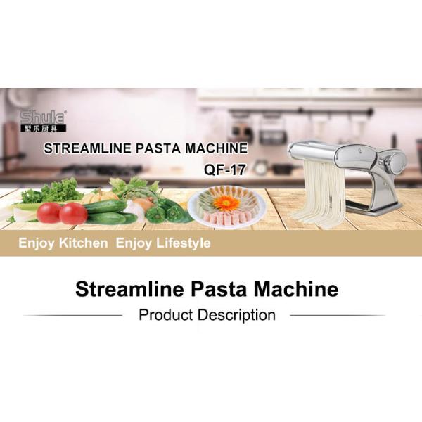 Detachable Manual Pasta Maker 430 Stainless Steel Pasta Maker Streamline