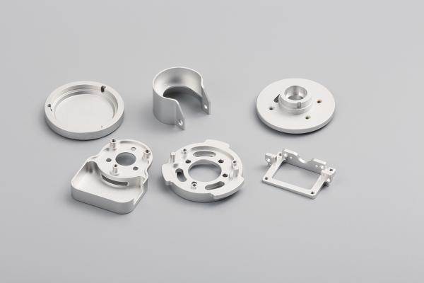 precision machining black AL6061 aluminum parts for OEM sensor and detector metal