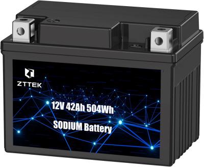 sodium battery H8 12V42AH for starting power of vehicle construction machine & diesel gensets