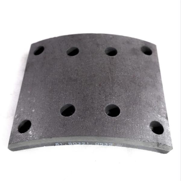 Zapatas de freno delanteras para camiones Carruchi, placa superior de fricción, aplicable a repuestos de automóviles Shacman, Delong, Hande, piezas del eje de transmisión.