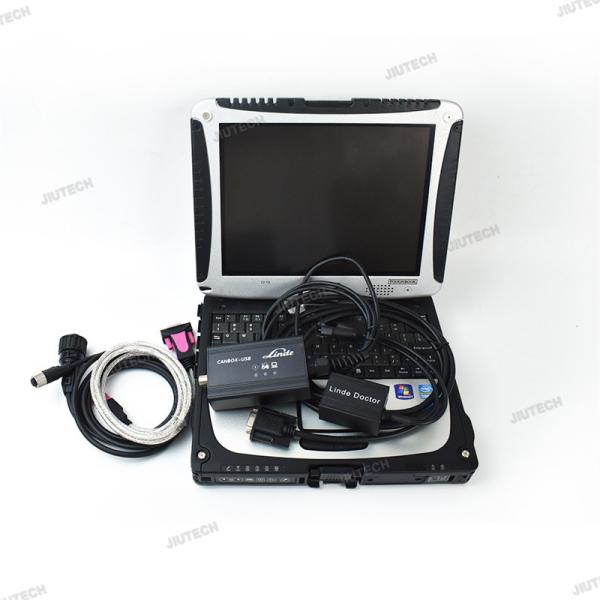 Вилочный погрузчик LINDE LSG Диагностический инструмент для грузовика Linde Canbox Доктор Диагностический сканер Pathfinder Программное обеспечение + ноутбук CFC2