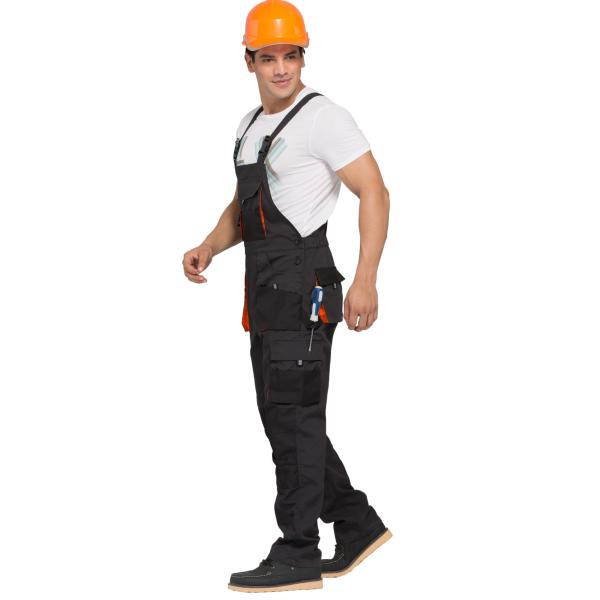 Canvas Waterproof Bib And Brace Trousers Soft With Good Colour Stability