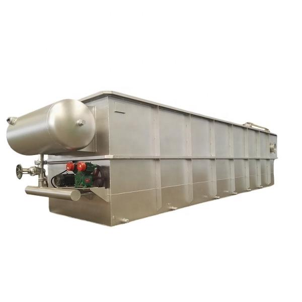 Pre-tratamento de esgoto Máquina de flutuação de ar Bod Separação de bacalhau Remover com 1 dos componentes principais