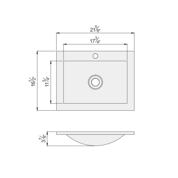 Роскошная раковина Ундермоунт финиша сатинировки для возникновения ванной комнаты современного