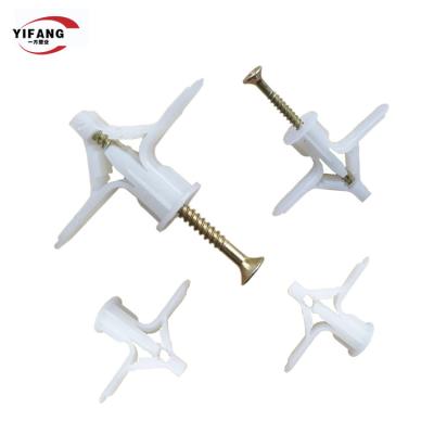 Lightweight Gypsum Board Wall Anchors , Hollow Drywall Anchors Easy Installation
