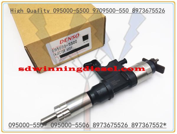 High Quality Fuel Injector 095000-5500 095000-5501 095000-5506 for ISUZU 4HL1 6HL1 8973675526 897367552*