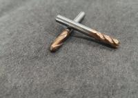 Fraise en bout plate de carbure de tungstène de nez de boule 1/8 pouce 1/4 pouce 6mm 8mm pour l'acier de fer