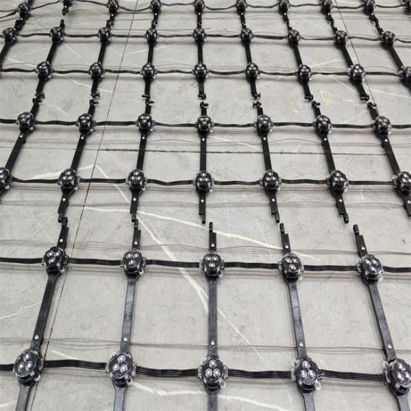 P125 SMD3535 RGB LED Mesh Screen IP67 Outdoor 12V 48W