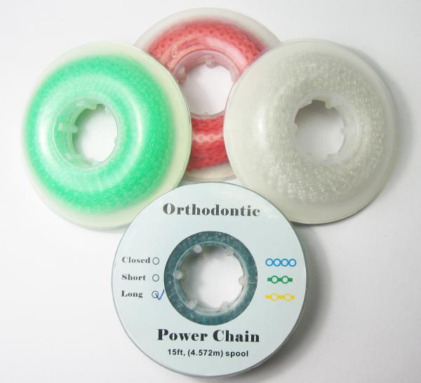 Instrumentos ortodônticos dentais da corrente ortodôntica de Elastane de grande resistência
