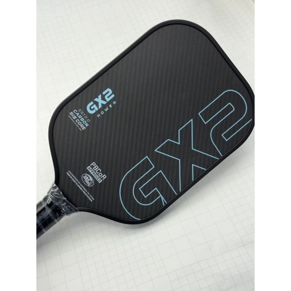 GX2 Pickleball Paddle 3K Carbon Fiber Face SST 2.0 Power Carbon Rib Core High Spin Control for an Exceptional All Around Paddle