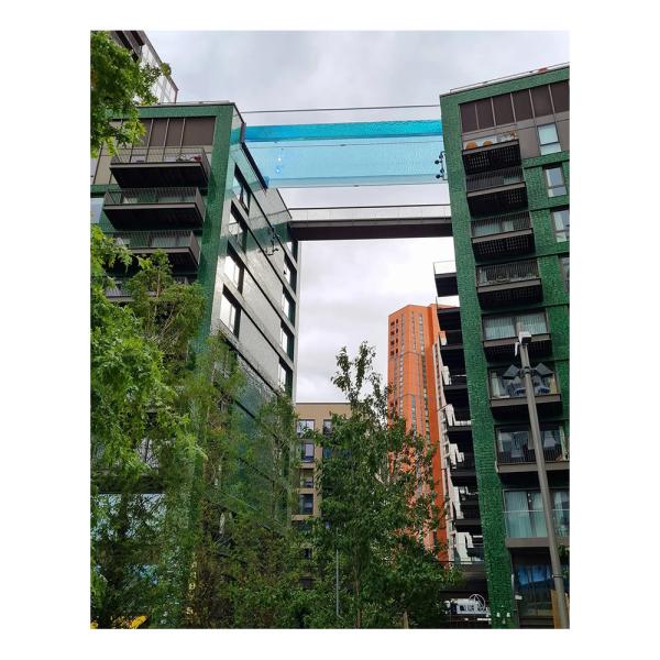 Легко установить крышный бассейн для гостиницы Виллы Реабилитация тренировочные