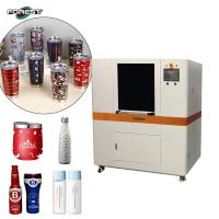 Machine d'impression numérique à cylindre capable de faire 360 degrés pour imprimer sur bouteilles et tasses en plastique