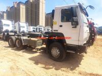 Manual 10 Wheels 420hp 90# 50# Kingpin Tractor Truck
