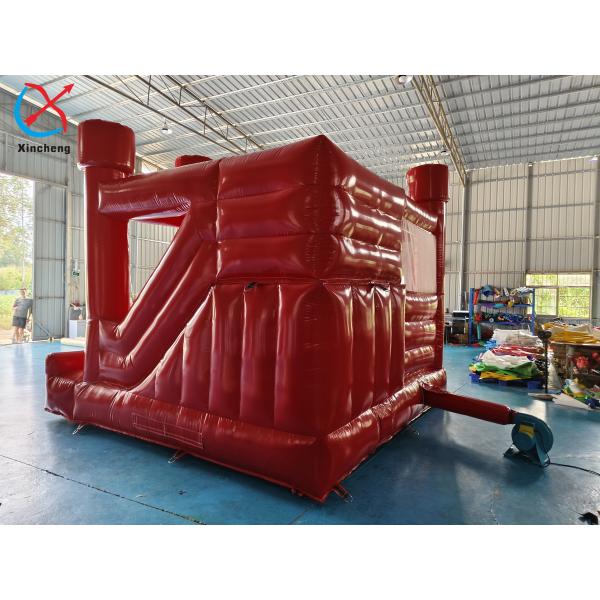 Maison gonflable rouge personnalisée avec combo gonflable pour la fête