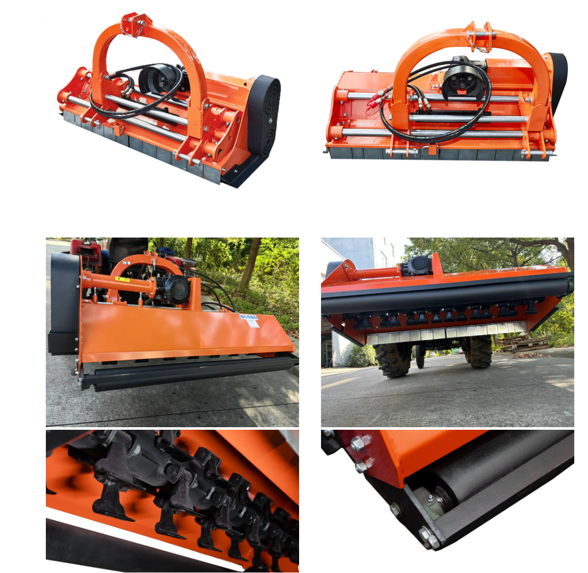 Farm Tractor Implements Side Shift Pto Flail Mower EFGC