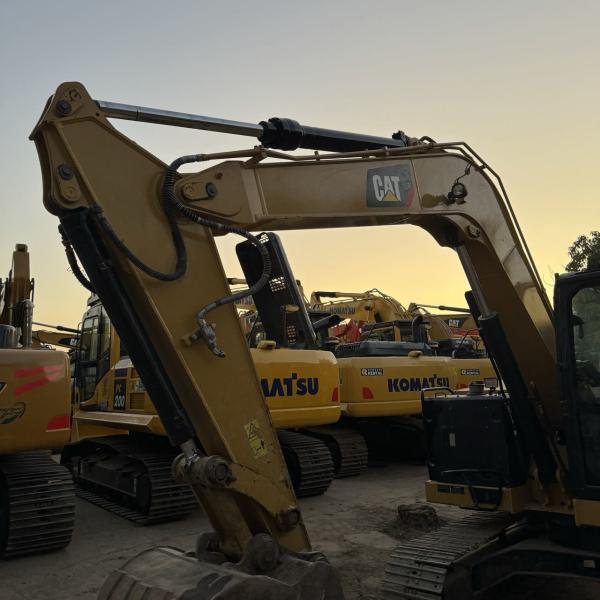 Usado Caterpillar Cat 307 Mini Excavator Multifuncional 7Ton Stock Caterpillar 305.5 306 307 Crawler Excavator Machine