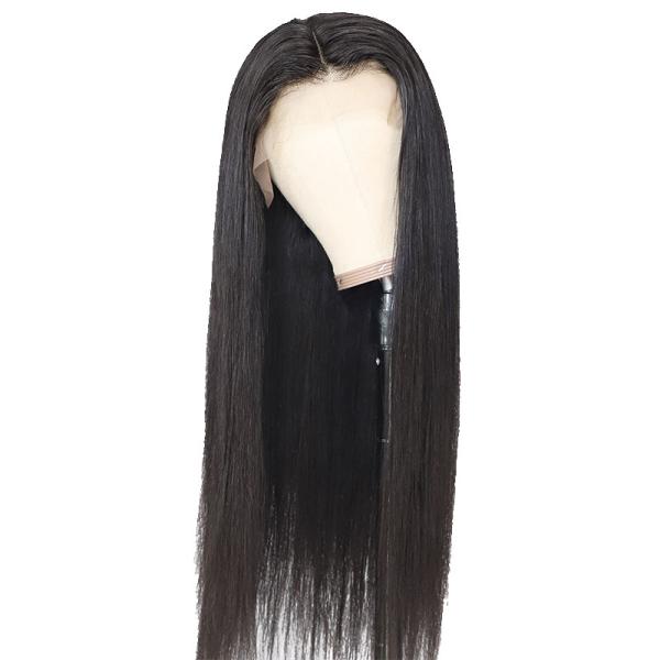 Lace Wigs 100% Virgin Human Hair T-part Lace with Swiss Lace Base Material and Full Cuticle