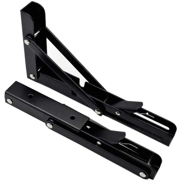 Сохранение пространства складная полка брекет тяжелой службы складной брекет для рабочей скамейки стола