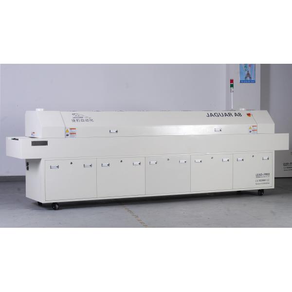 Hot Air SMD Reflow Oven Machine PID Control 2800mm Long With Mesh Conveyor