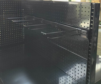 Адвокатура крюка пальто аксессуаров 1000mm белого супермаркета включая в набор отложенных изменений