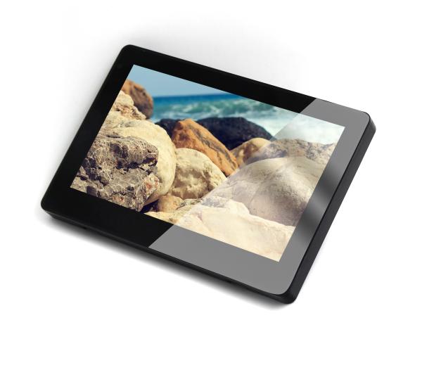 Android 7'' Inwall Mount POE Tablet PC RS232 RS485 GPIO For Security Control