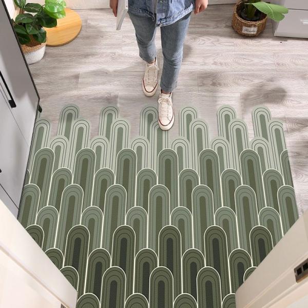 Tapete do tapete de Mat Non Washable Door Floor da porta de entrada do PVC