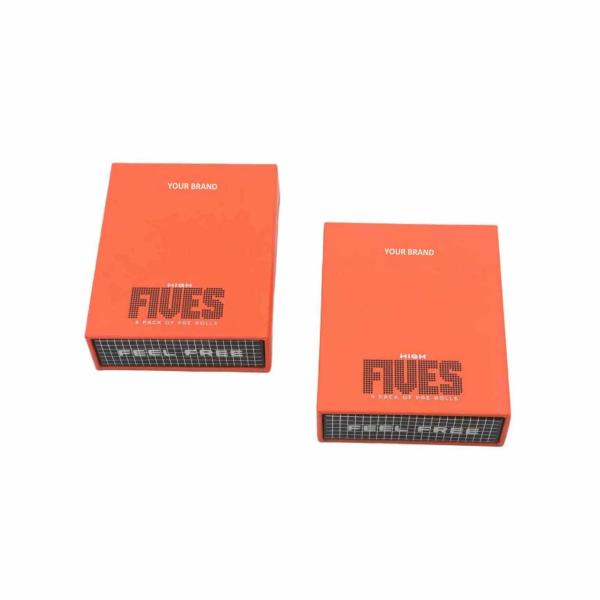Child-Resistant Custom Match Drawer Paper Box for 5 Pack Mini Pre Rolls