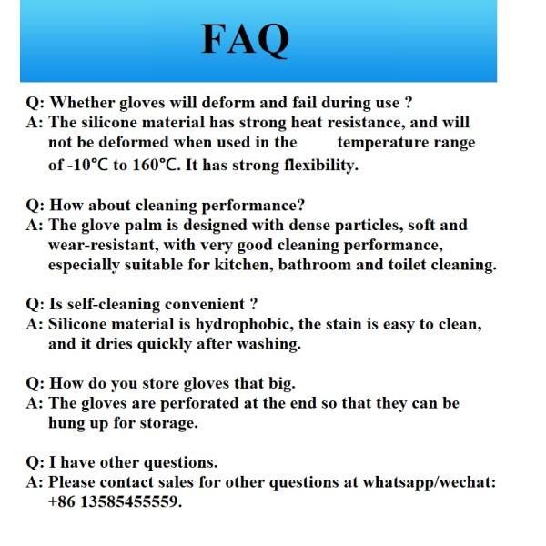 Dishwashing силикона Eco перчатки работы дружелюбного BPA свободного защитные