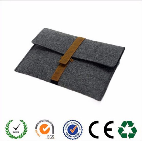 up to date China factory manufacture felt laptop bag with high quality