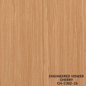 Шпон вишни для декоративных панелей с прямыми волокнами толщиной 0,18-0,6 мм, изготавливается на заказ для отделки отелей CH-302-1S/729S/1149S/1509S