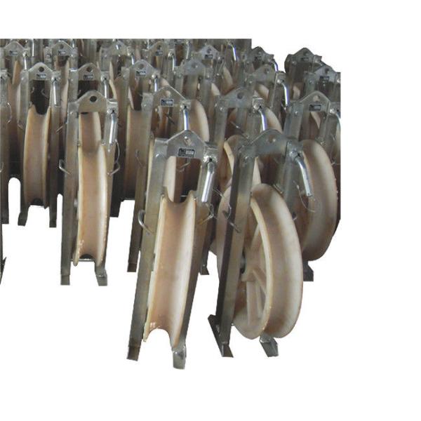 Одиночная передающая линия блока шкива веревочки Шеаве шнуруя номинальную нагрузку инструментов 5-55кН