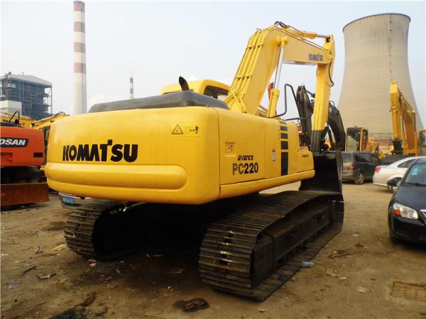 Japanese Used KOMATSU PC220-6 Crawler Excavator Sale