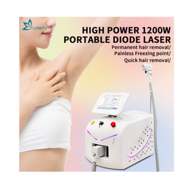 1000W 808nm 755nm 1064nm Diode Laser Hair Removal Machine Portable Device