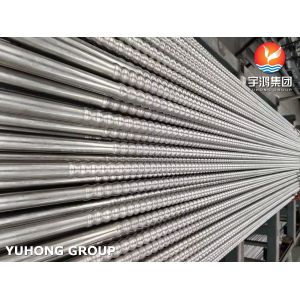 АСТМ A312 Теплопередающая труба расширение волновая труба TP310S Улучшенная теплопередача