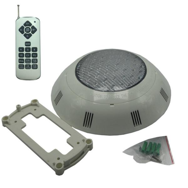 Plastic Wall Mounted Flat RGB Pool Lighting 36W 12V IP68 Waterproof
