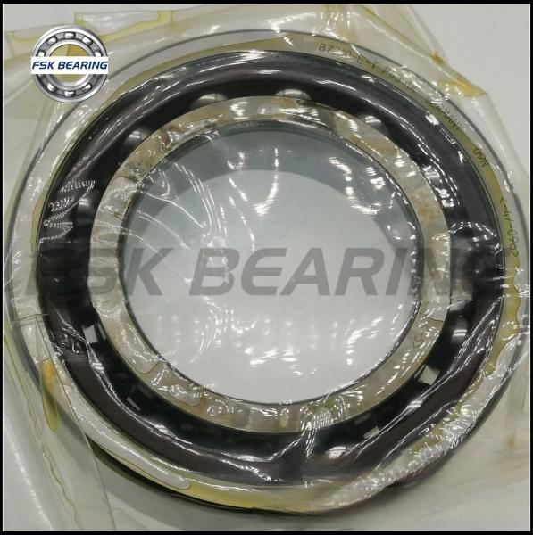 Single Row B7210-E-T-P4S-UL Angular Contact Ball Bearing 50*90*20 mm With Large Steel Balls
