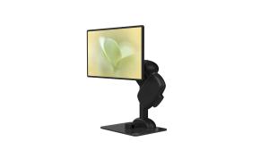 Electric PC Monitor Stand Lifting Rotating For Cervical Vertebra Rigidity
