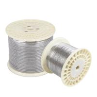 0.3mm - 1mm Ss 304 1x7 câble en acier inoxydable série GB AiSi standard 300