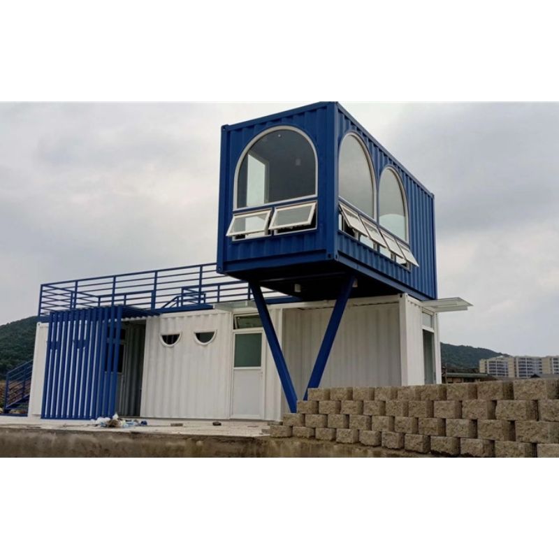 дом контейнера для перевозок кофейни 20ft 40ft Prefab ходя по магазинам мобильный модульный