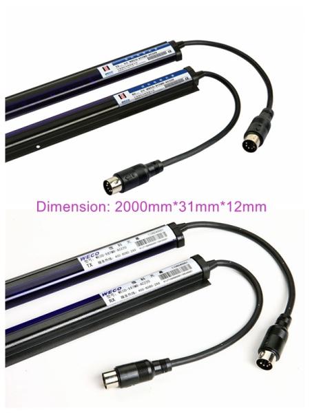 Color LED Flash Weco Elevator Door Detector Central Opening WECO 917 / 957MR